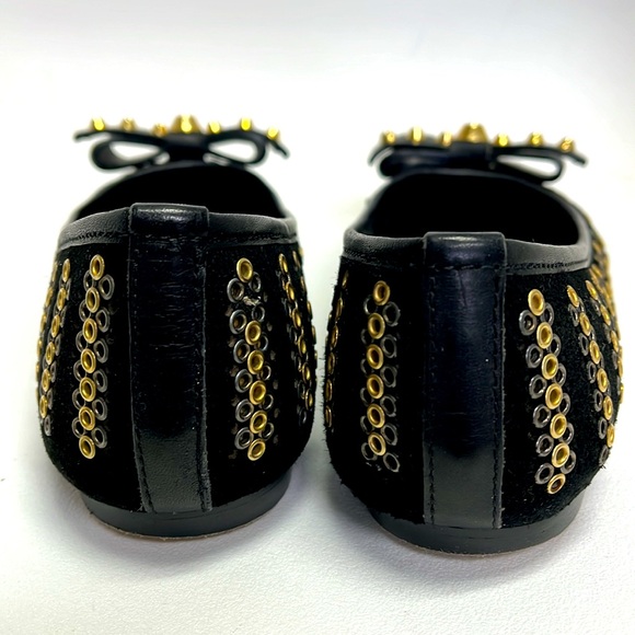 DSquared Black suede embellished flats - Picture 5 of 6